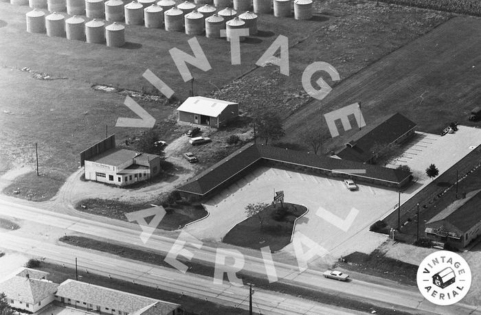 Spartan Motel - 1968 Aerial